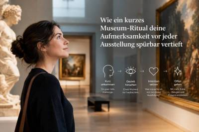 Wie ein kurzes museum‑ritual deine aufmerksamkeit vor jeder ausstellung spürbar vertieft