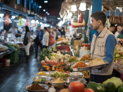 Wie du auf einem fremden wochenmarkt in einer stunde drei authentische gerichte planst