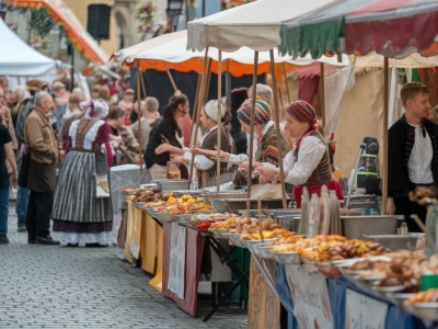 Wie du auf einem regionalen festival echte lokale produzent:innen findest und ihre rezepte mit nach hause nimmst