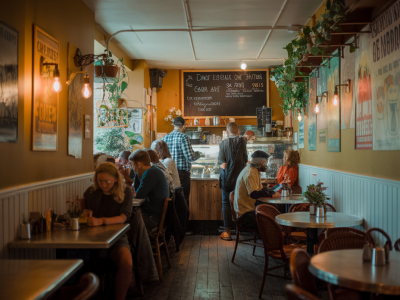 Wie du als alleinreisende_r abends sicher und authentisch lokale cafés findest